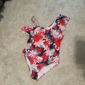 Floral Hawaian swimsuit